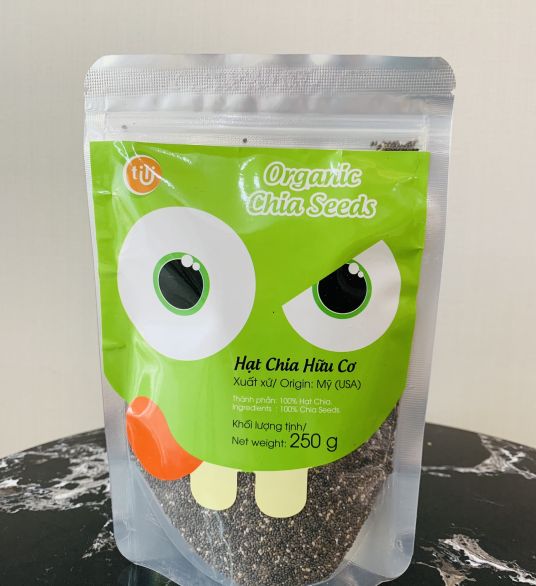 Hạt chia nguyên chất 250gr