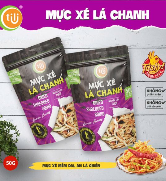 MỰC XÉ LÁ CHANH