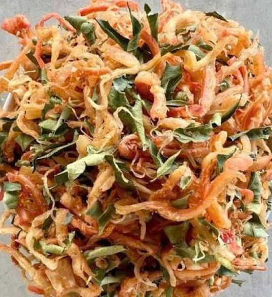 Mực Xé Lá Chanh