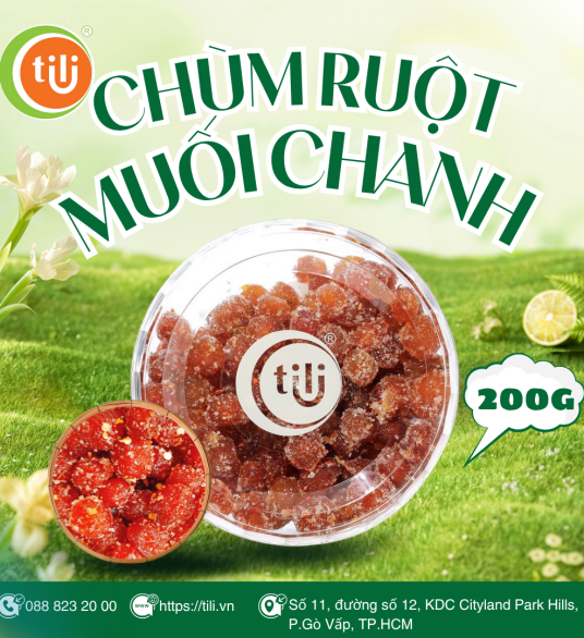 Chùm ruột muối chanh 250gr