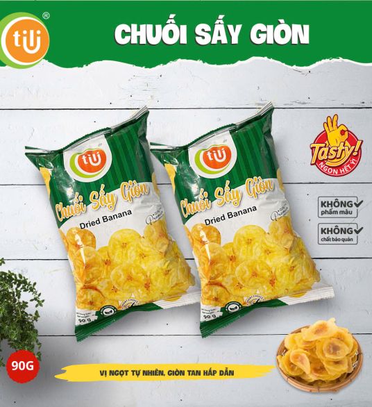CHUỐI SẤY GIÒN
