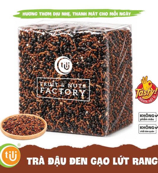 Trà Đậu Đen Gạo Lứt Rang 