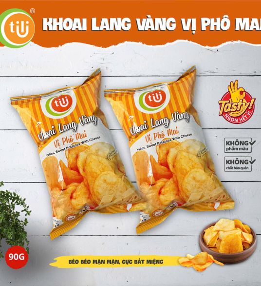 KHOAI LANG VÀNG VỊ PHÔ MAI