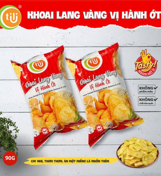 KHOAI LANG VÀNG VỊ HÀNH ỚT