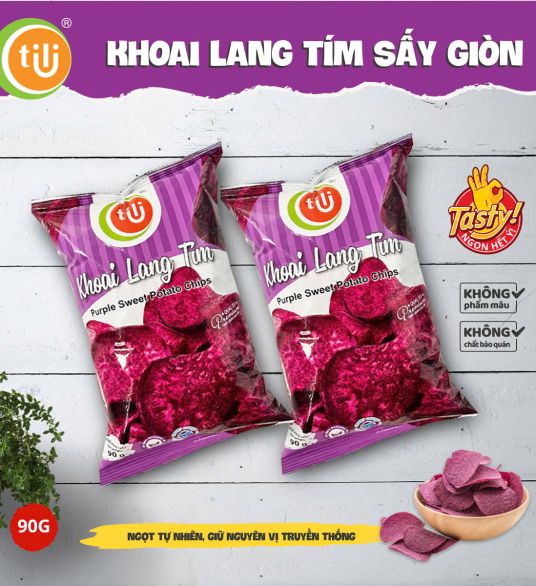 KHOAI LANG TÍM SẤY GIÒN