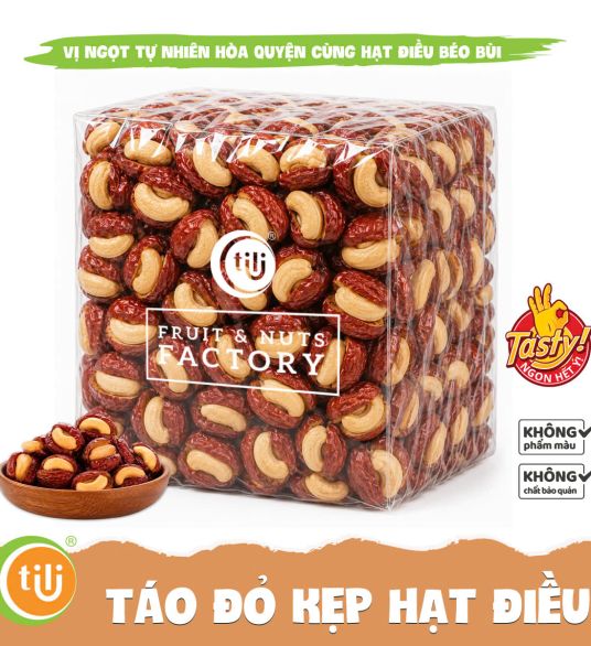 Táo Đỏ Kẹp Hạt Điều