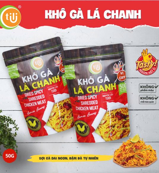 KHÔ GÀ LÁ CHANH