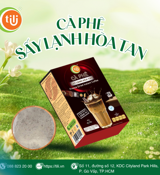 Cà phê sấy lạnh hoà tan