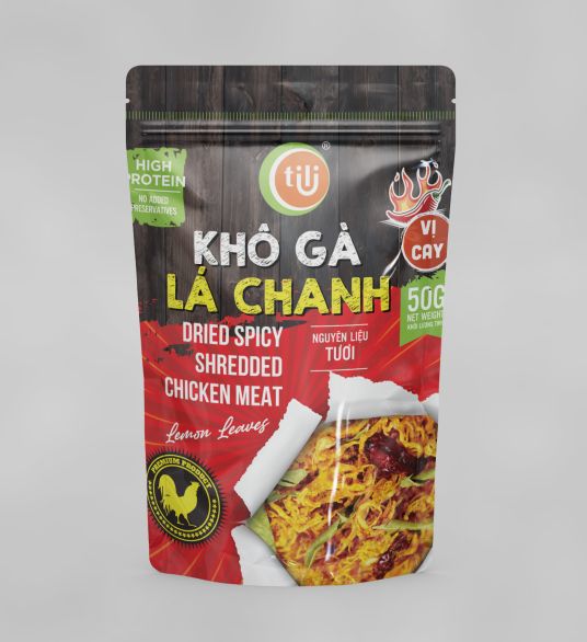 Khô gà lá chanh 50gr 