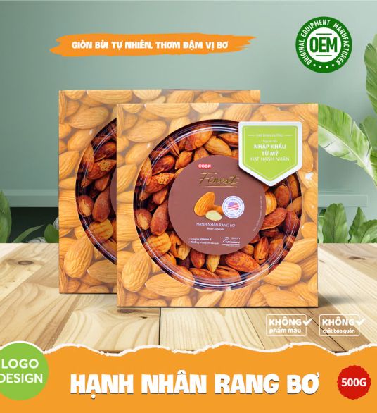 Hạnh Nhân Rang Bơ