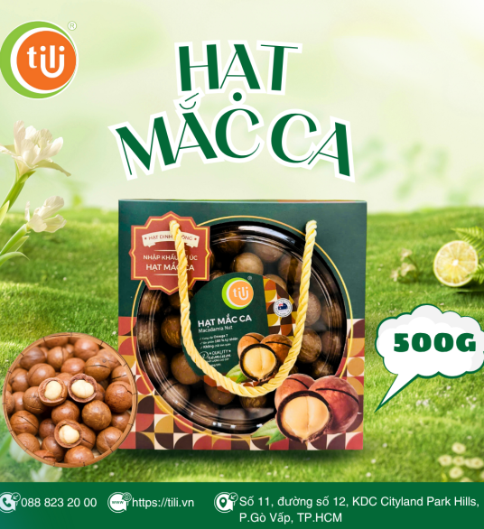 Hạt mắc ca TILI (Hộp)